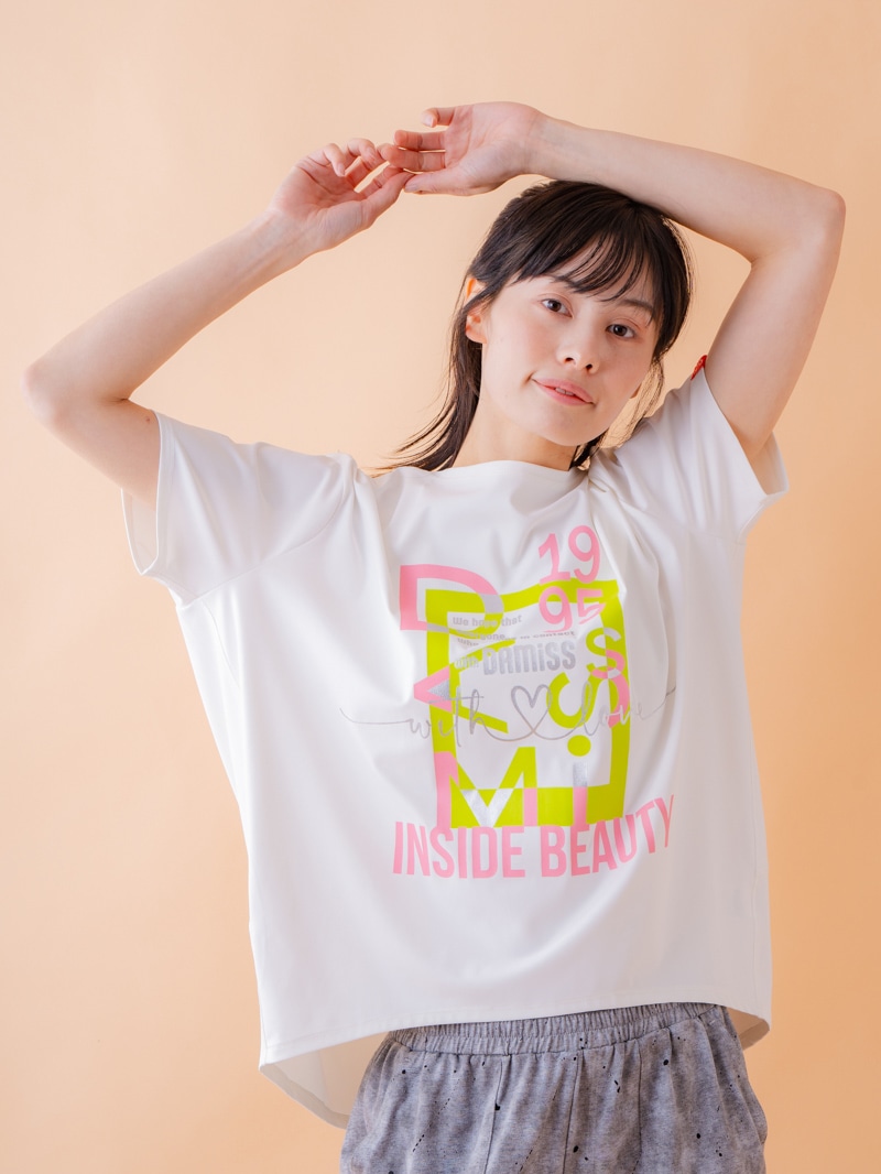 グラフィック Tシャツ ホワイト 1534-1618 | D SHOP 着心地のいい高