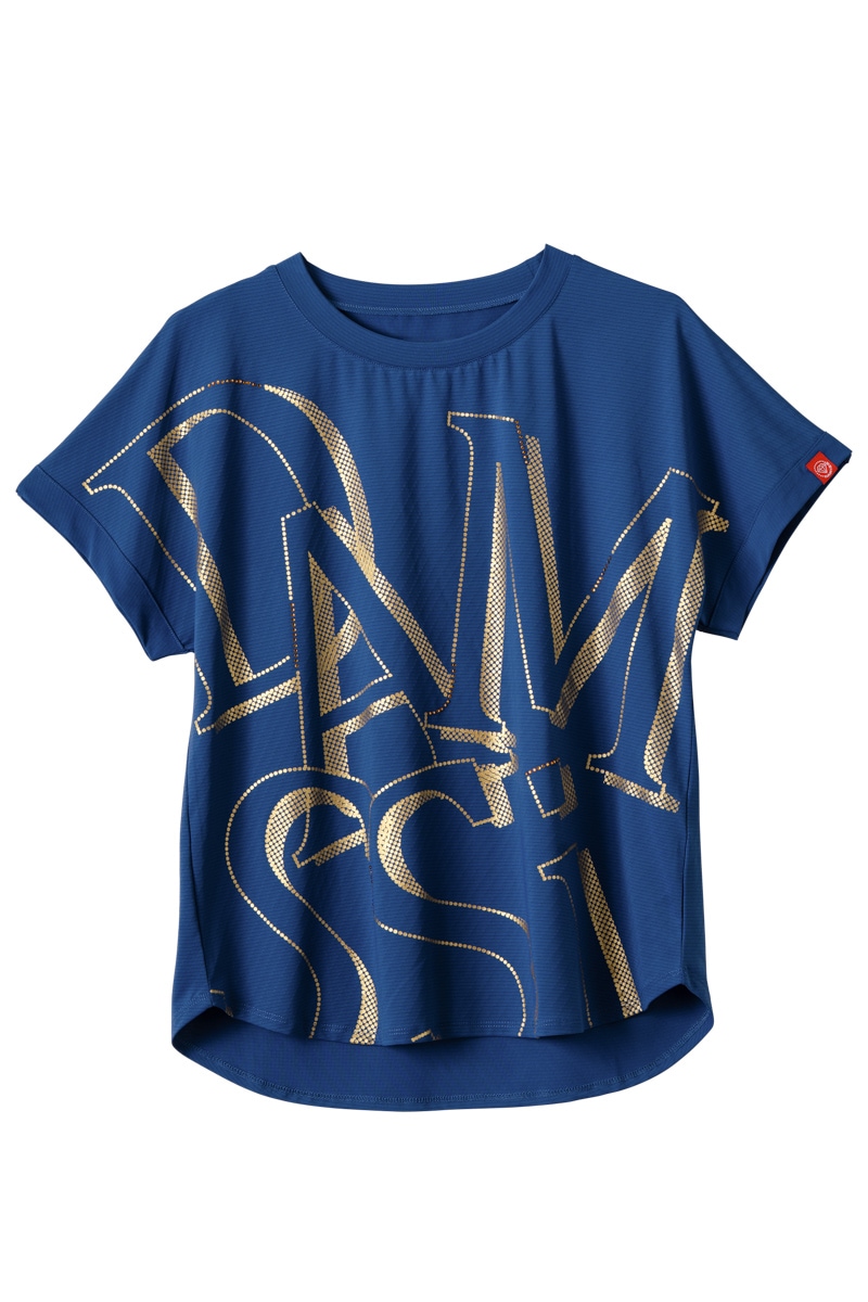 ボールドロゴTシャツ　ライム　1534-1611