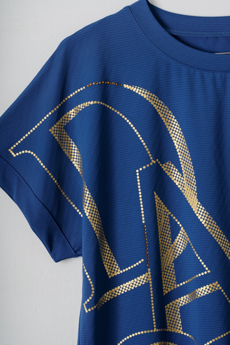 ボールドロゴTシャツ　ライム　1534-1611