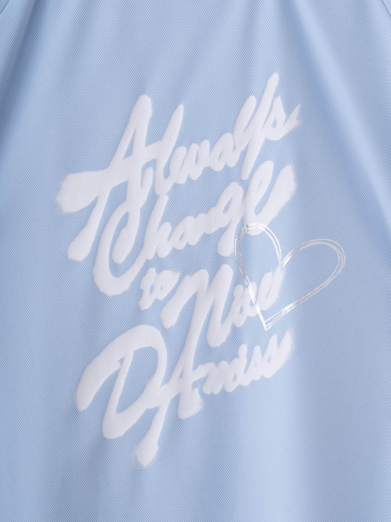 スプレーロゴ ウェッジ Tシャツ ブラック 1534-1456