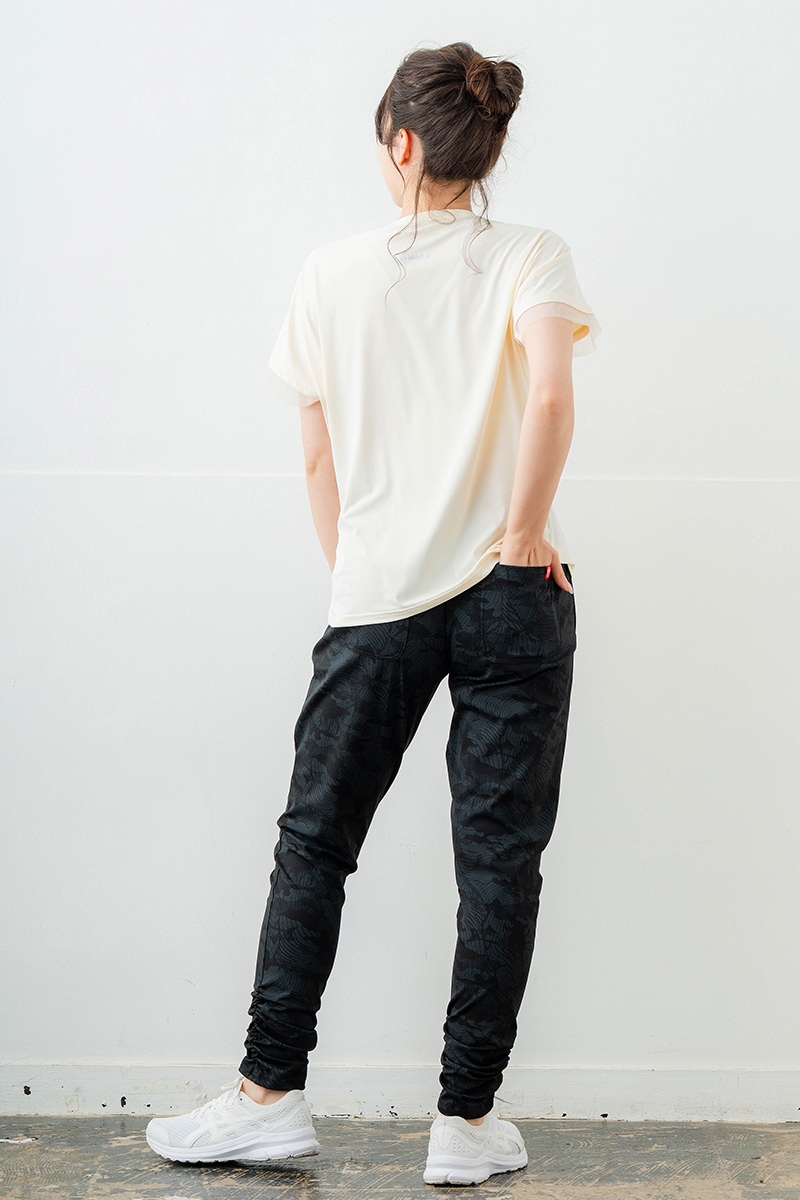 ポイントシースルーTシャツ アイボリー 5634-1484