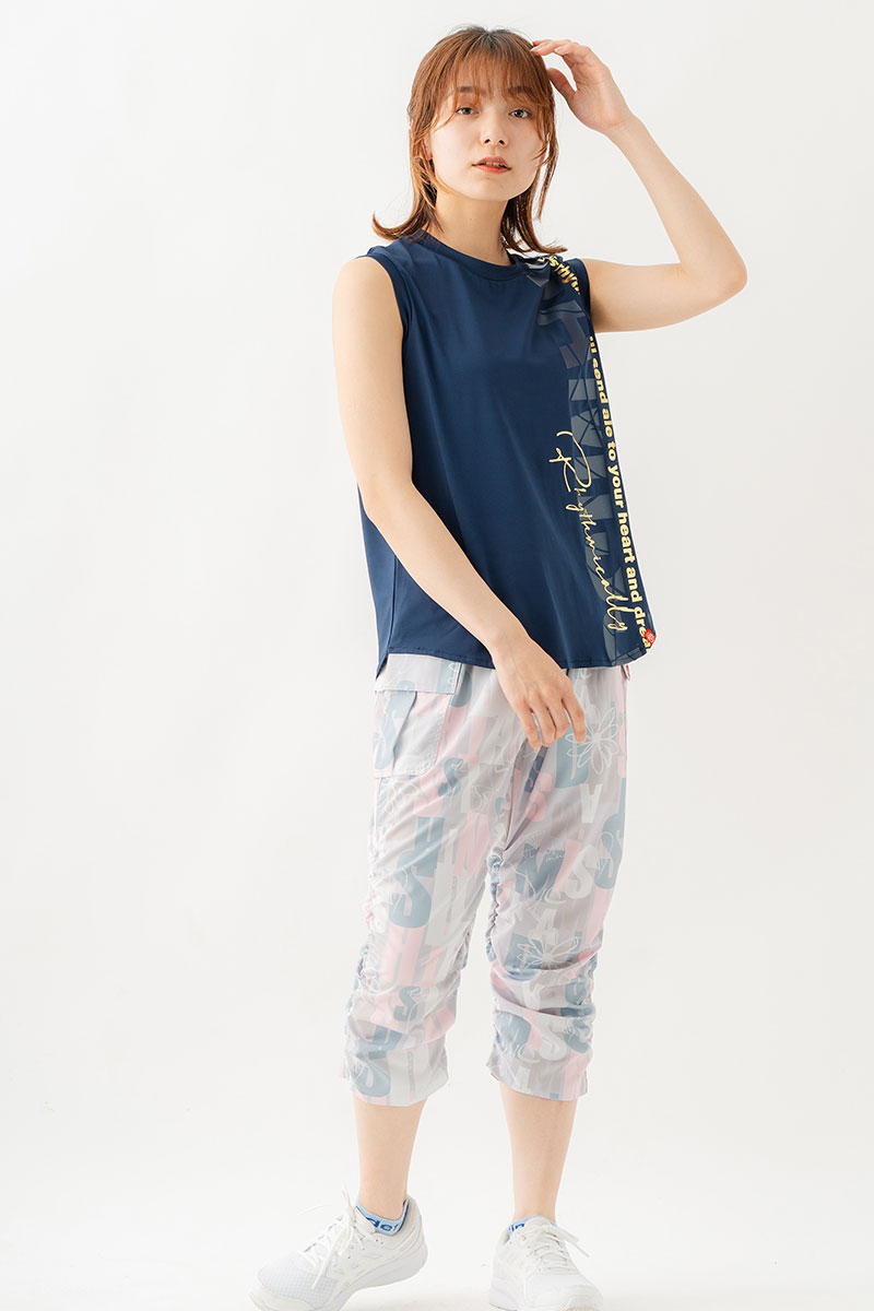 オールオーバータンク　ネイビー　1534-1612