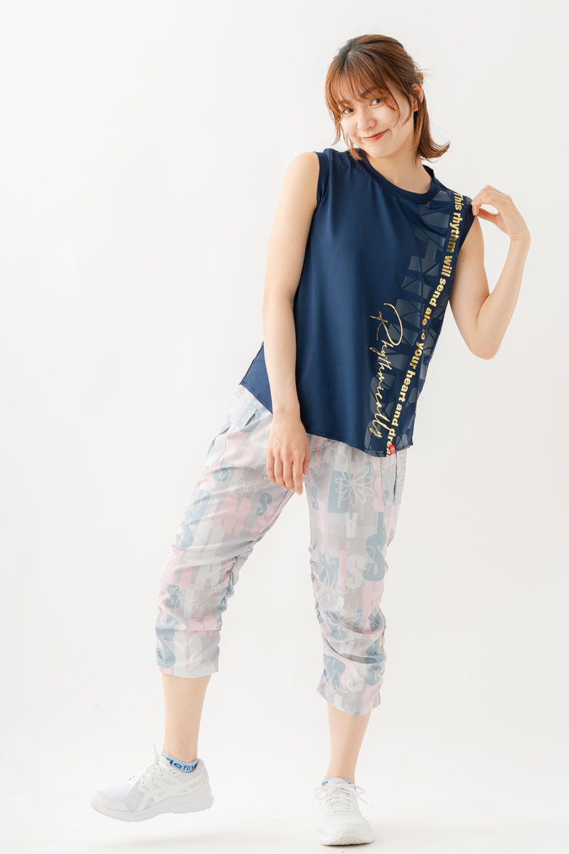 オールオーバータンク　ネイビー　1534-1612