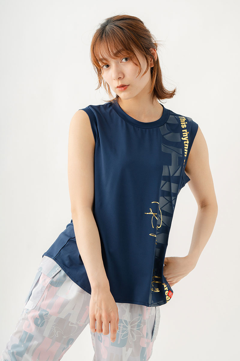 オールオーバータンク　ネイビー　1534-1612