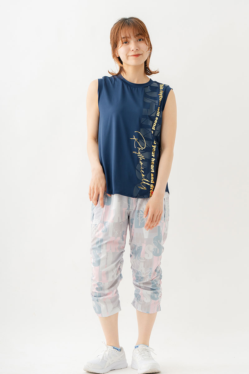 オールオーバータンク　ネイビー　1534-1612