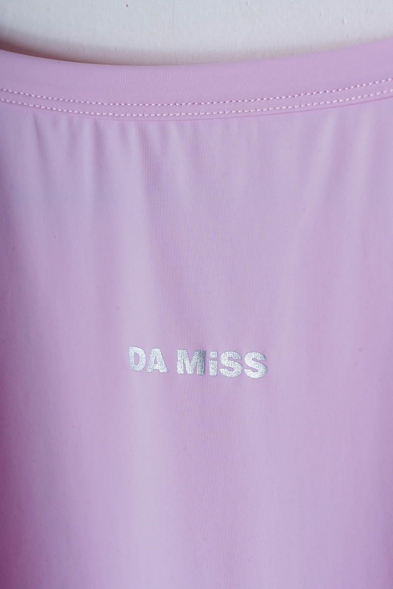 ポイントシースルーTシャツ ピンク 5634-1484