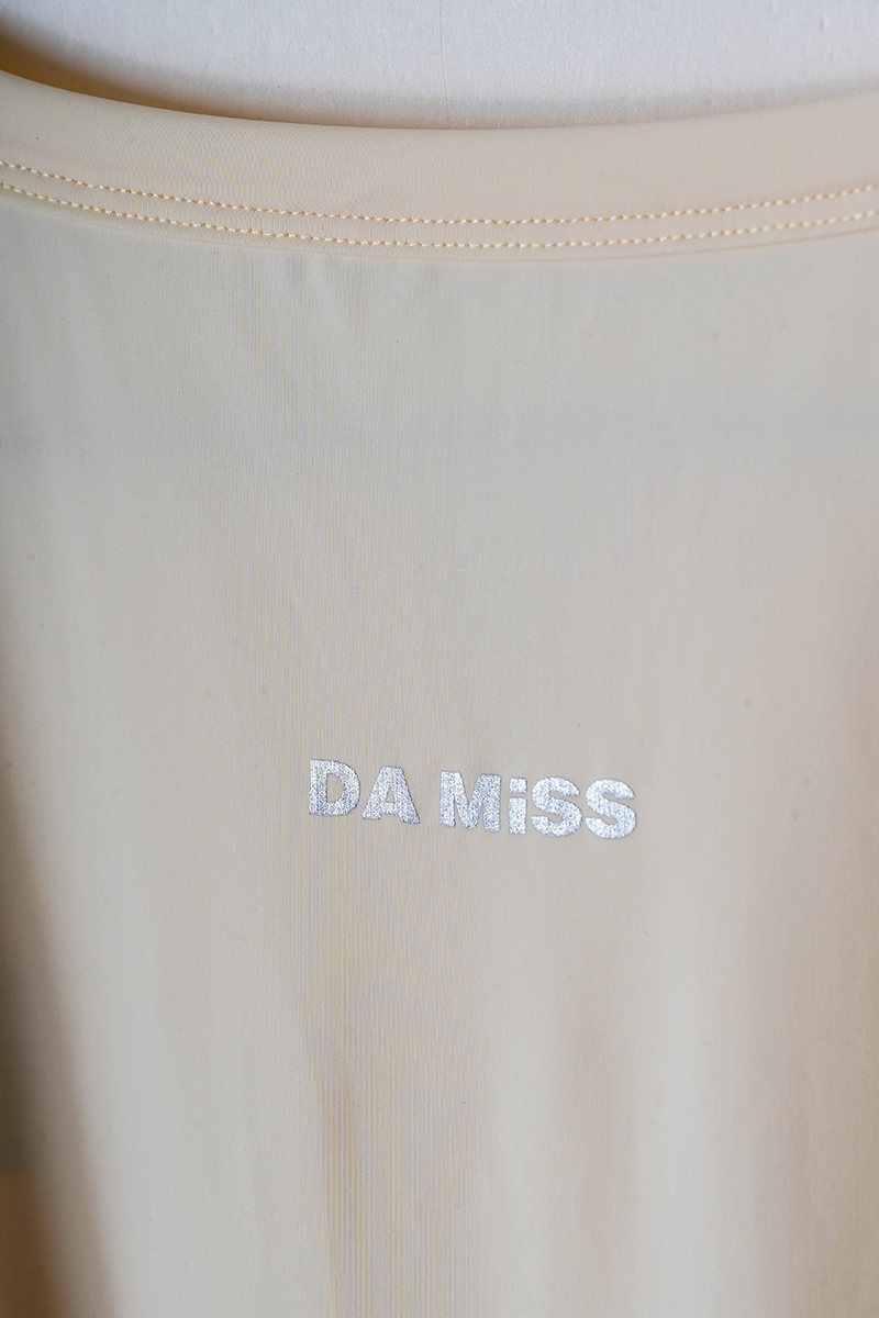 ポイントシースルーTシャツ ピンク 5634-1484
