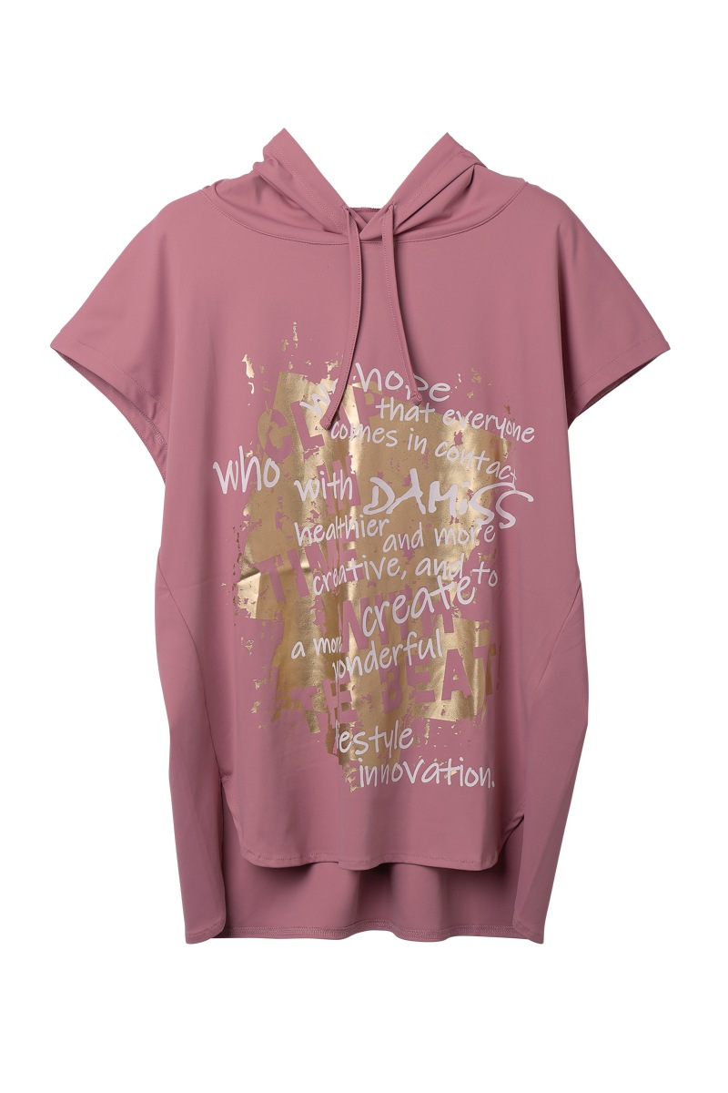 グラフィティーアートパーカーTシャツ ホワイト 1434-1419 | D