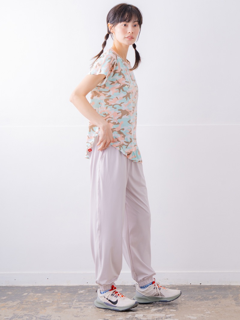 ソフト迷彩 Tシャツ ピンク 1534-1459