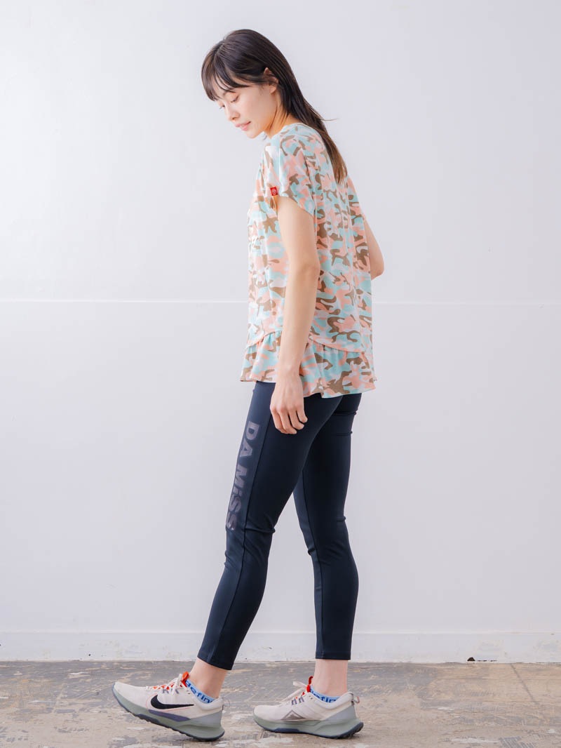 ソフト迷彩 Tシャツ ピンク 1534-1459