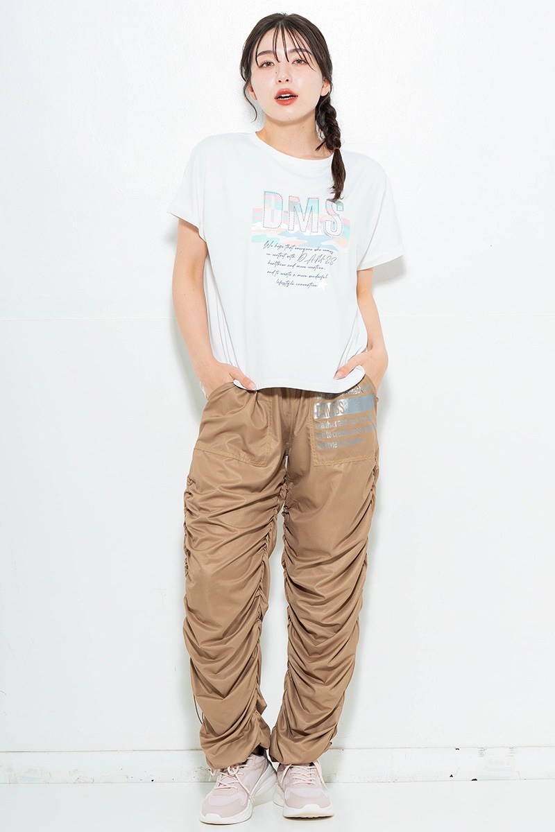 スイート迷彩ロゴTシャツ ホワイト 1634-1627