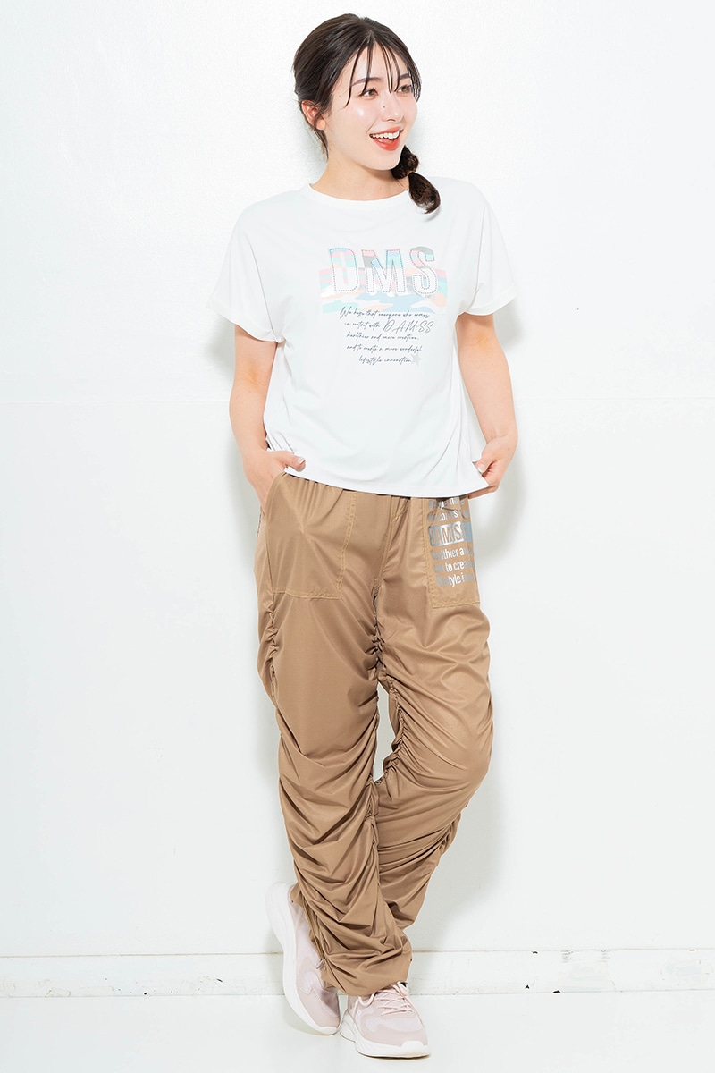 スイート迷彩ロゴTシャツ ホワイト 1634-1627