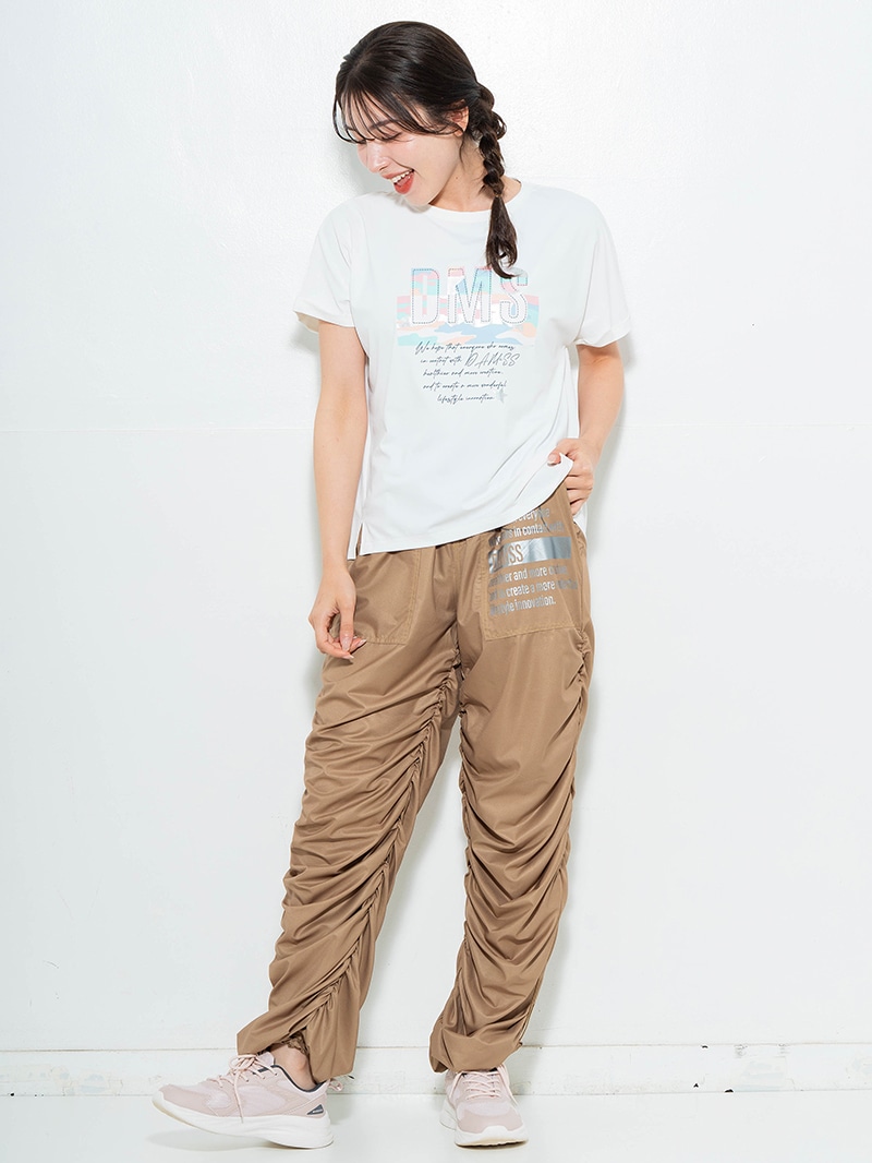 スイート迷彩ロゴTシャツ ホワイト 1634-1627