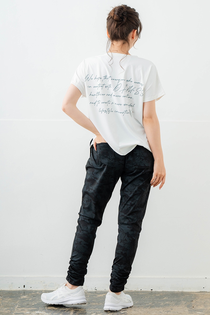 スイート迷彩ロゴTシャツ ホワイト 1634-1627