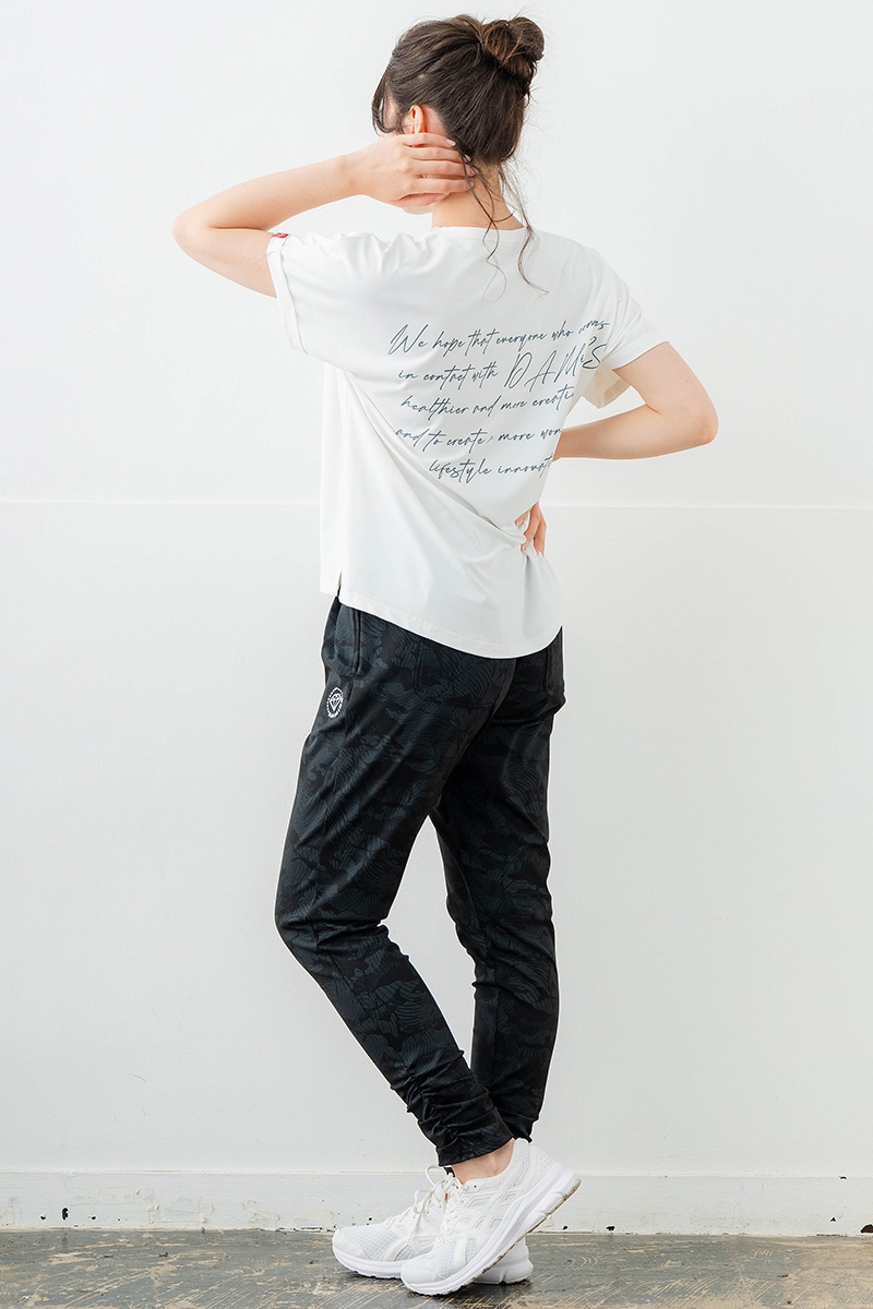 スイート迷彩ロゴTシャツ ホワイト 1634-1627