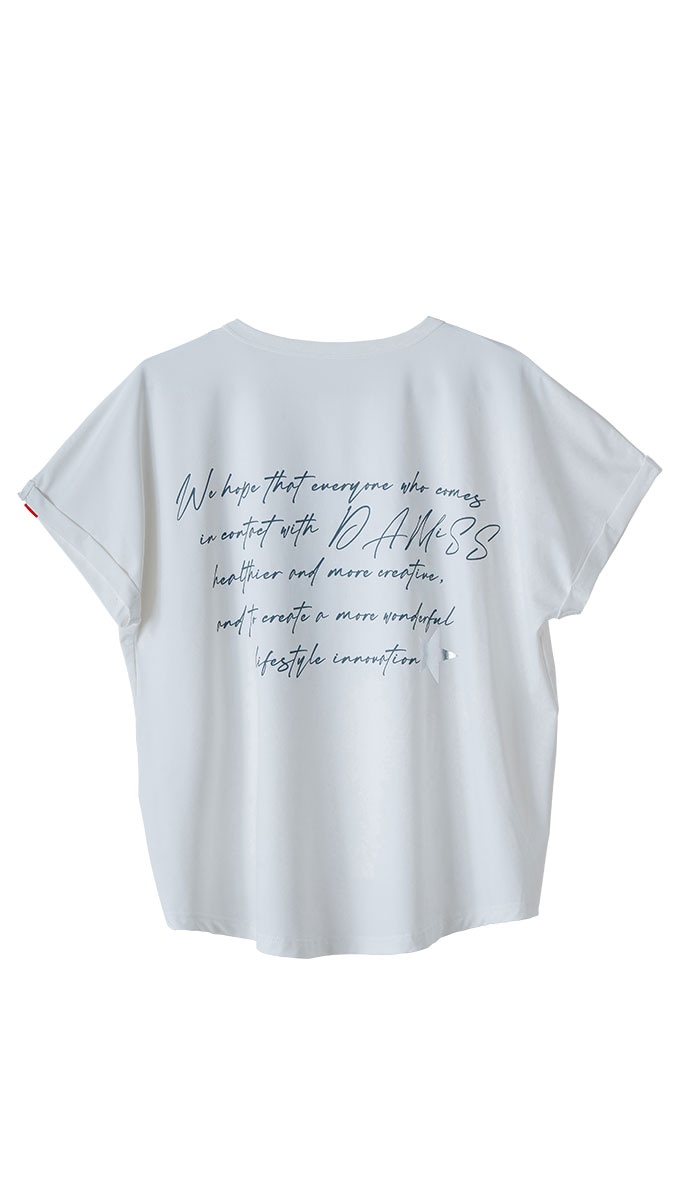 スイート迷彩ロゴTシャツ ホワイト 1634-1627