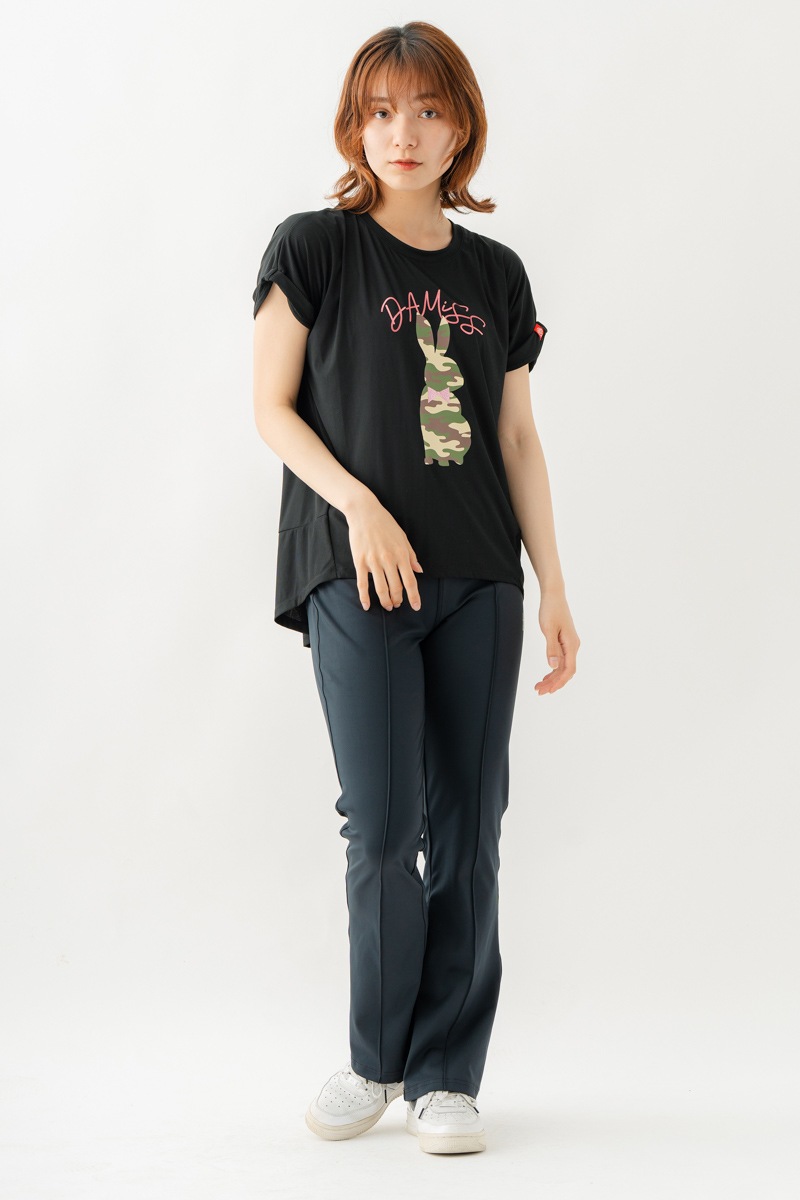 美脚パンツ ブラック 1532-1702