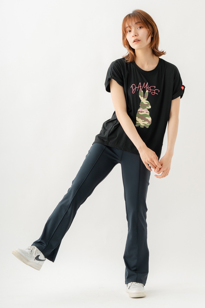 美脚パンツ ブラック 1532-1702