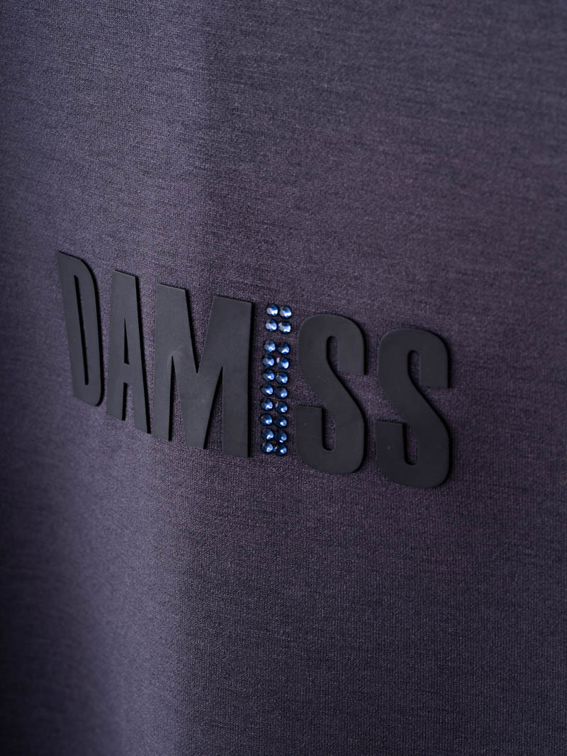 ソフトタッチ フードワンピース ブラック 1558-1460