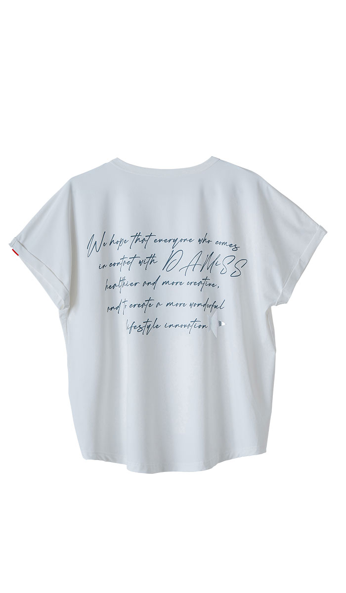 スイート迷彩ロゴTシャツ チャコールブルー 1634-1627
