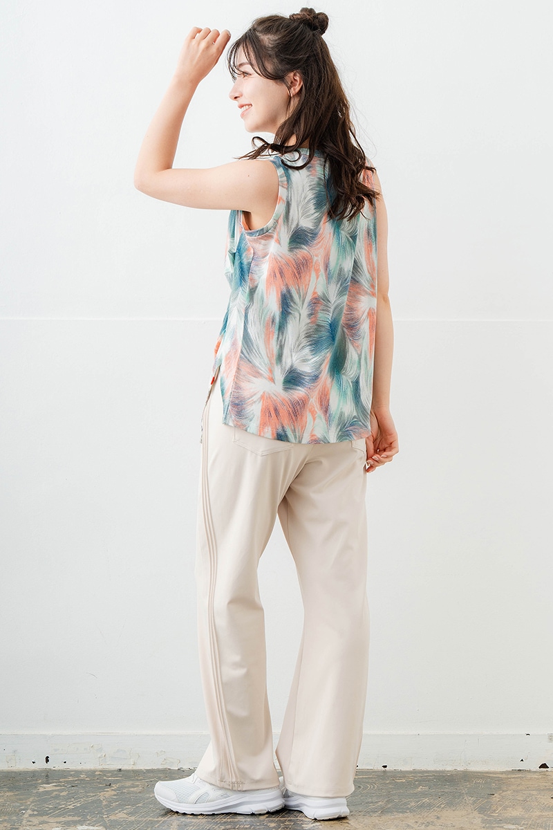 【先行割10%OFF】 ハイウエストタックパンツ アイボリー 5632-1628【6/12まで】