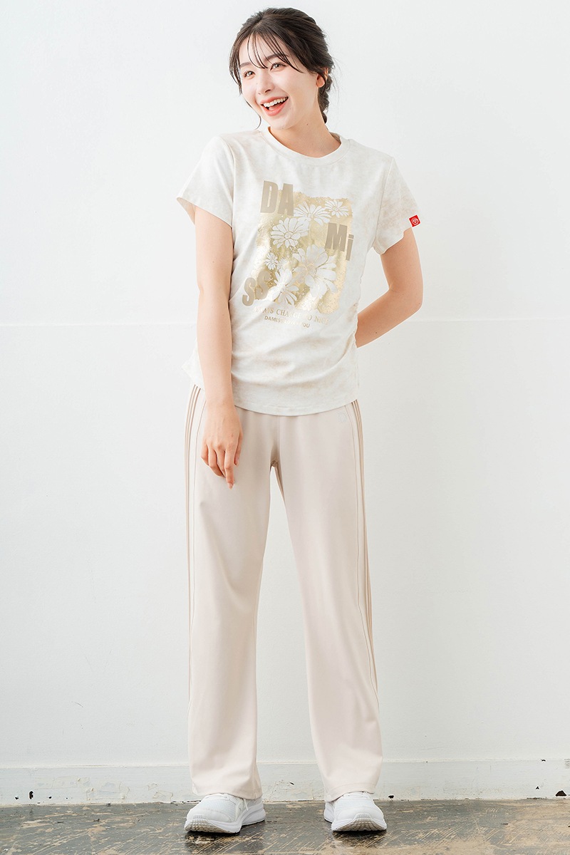 【先行割10%OFF】 ハイウエストタックパンツ アイボリー 5632-1628【6/12まで】