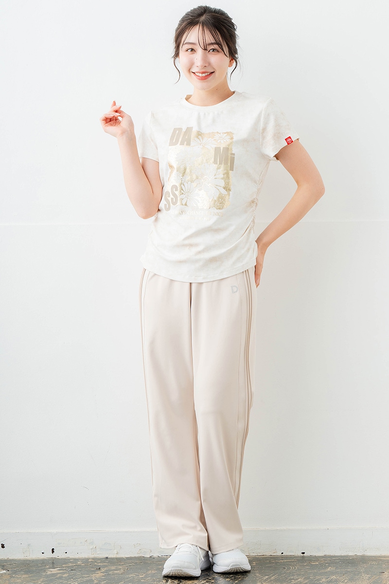 【先行割10%OFF】 ハイウエストタックパンツ アイボリー 5632-1628【6/12まで】