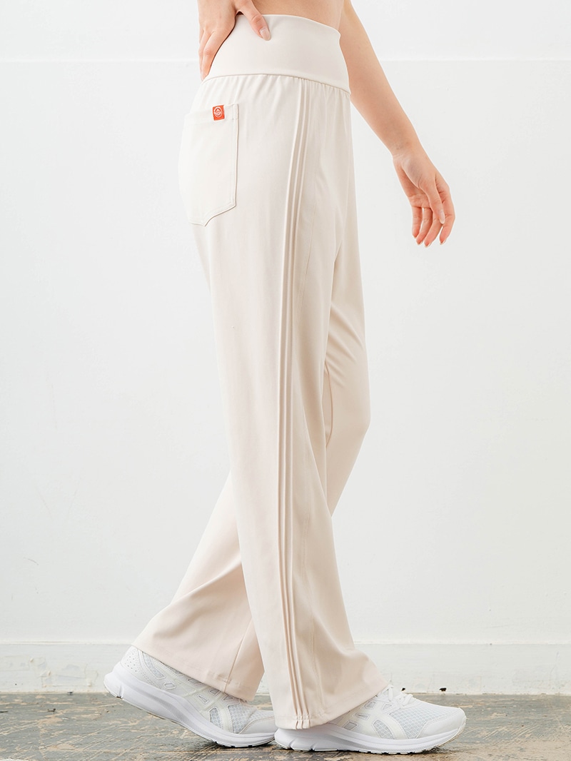 【先行割10%OFF】 ハイウエストタックパンツ アイボリー 5632-1628【6/12まで】