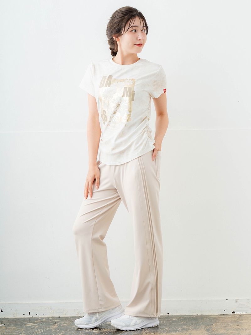 【先行割10%OFF】 ハイウエストタックパンツ アイボリー 5632-1628【6/12まで】
