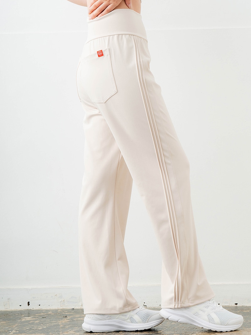 【先行割10%OFF】 ハイウエストタックパンツ アイボリー 5632-1628【6/12まで】