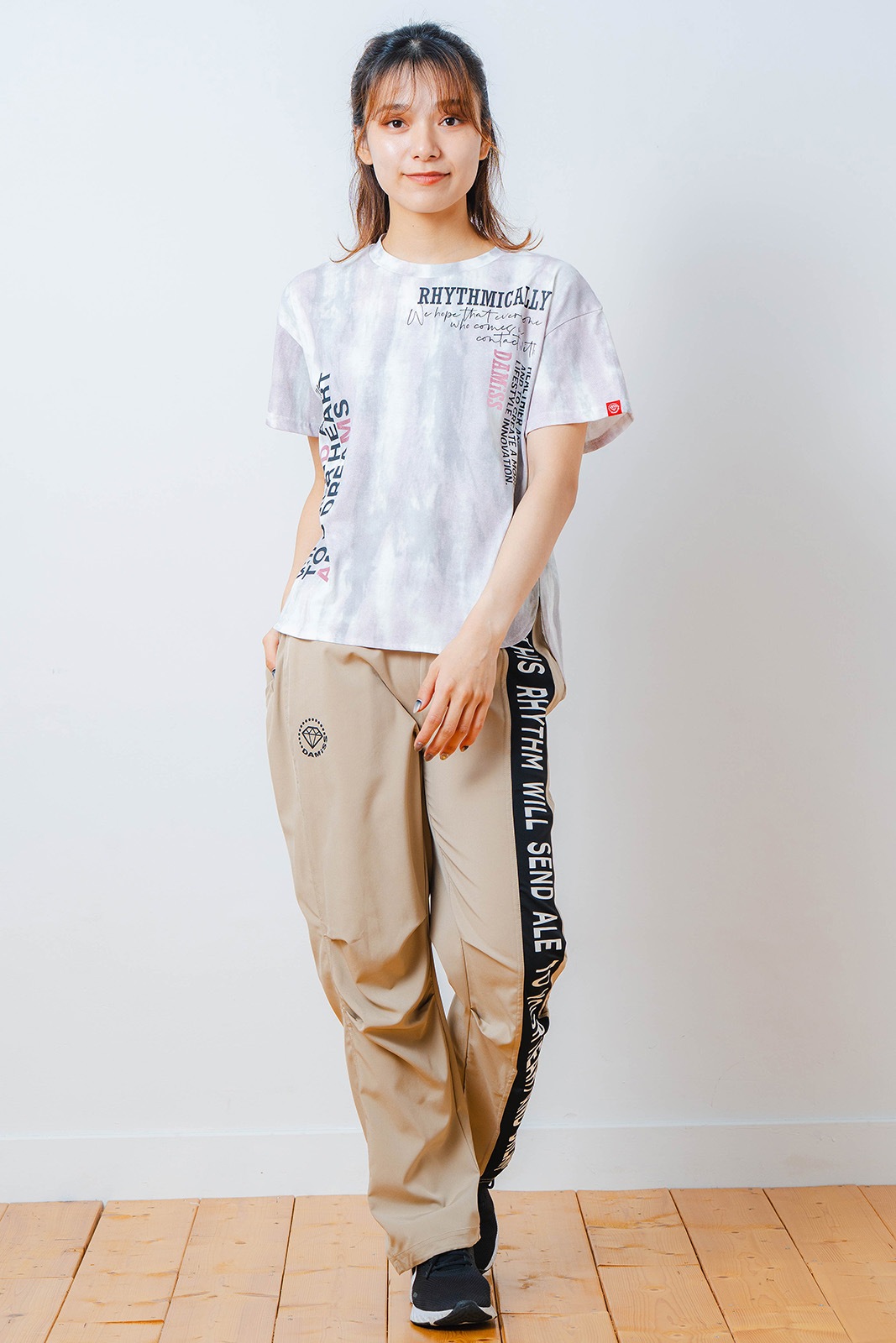 Airy スタンダード パンツ ベージュ 1532-1445