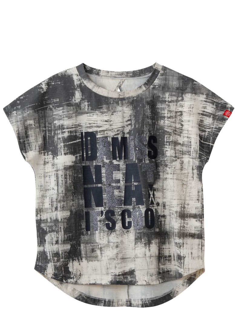 ブロックフォームロゴ Ｔシャツ ホワイト 1534-1617