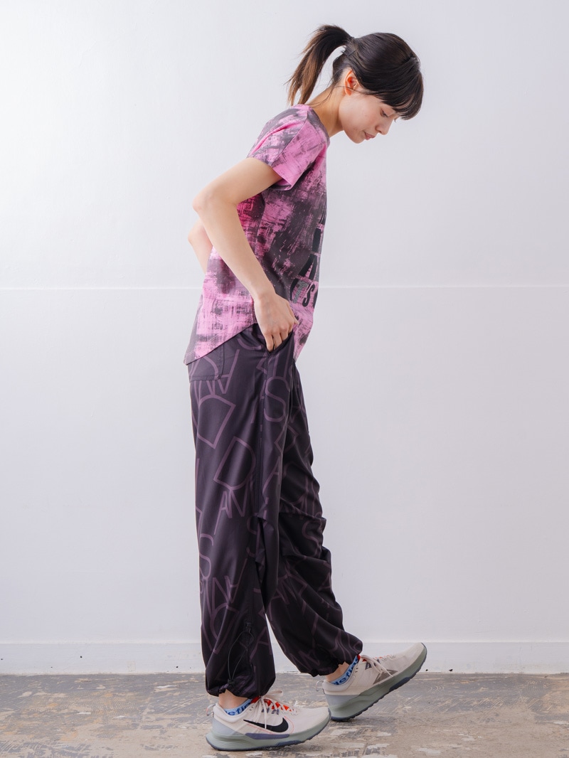 ブロックフォームロゴ Ｔシャツ ピンク 1534-1617