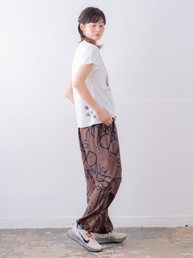 キャットテクスチャ Ｔシャツ ホワイト 1534-1619