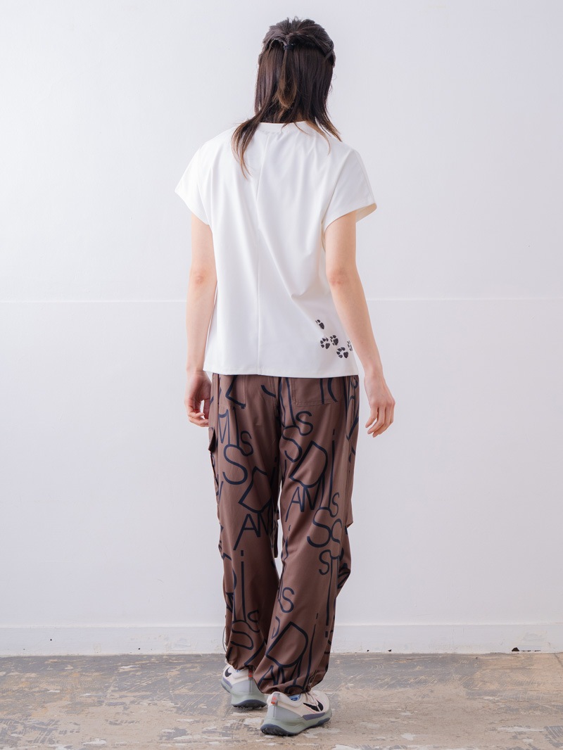 キャットテクスチャ Ｔシャツ ホワイト 1534-1619