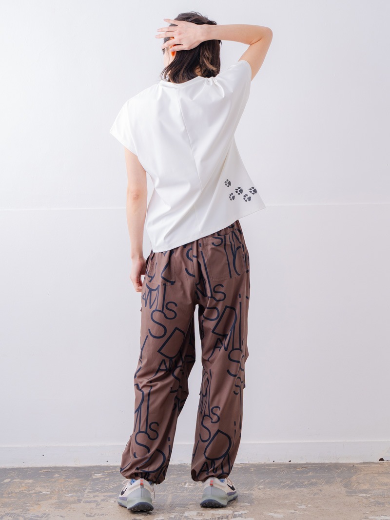 キャットテクスチャ Ｔシャツ ホワイト 1534-1619