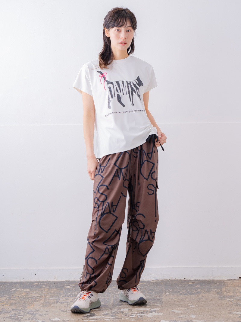 キャットテクスチャ Ｔシャツ ホワイト 1534-1619