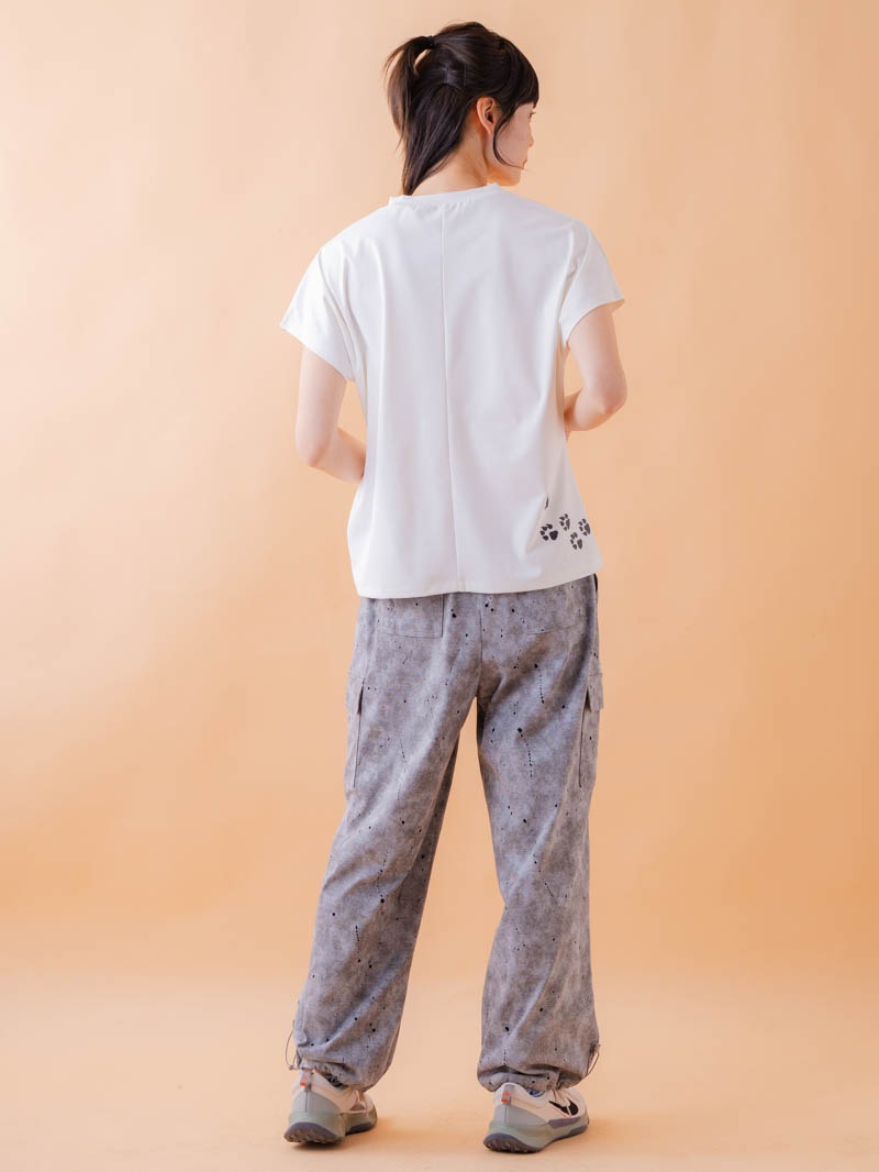 キャットテクスチャ Ｔシャツ ホワイト 1534-1619