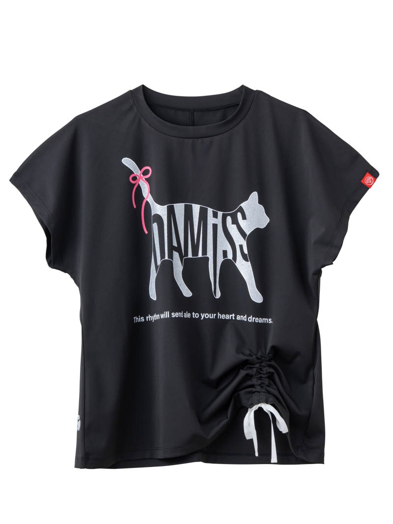 キャットテクスチャ Ｔシャツ ホワイト 1534-1619