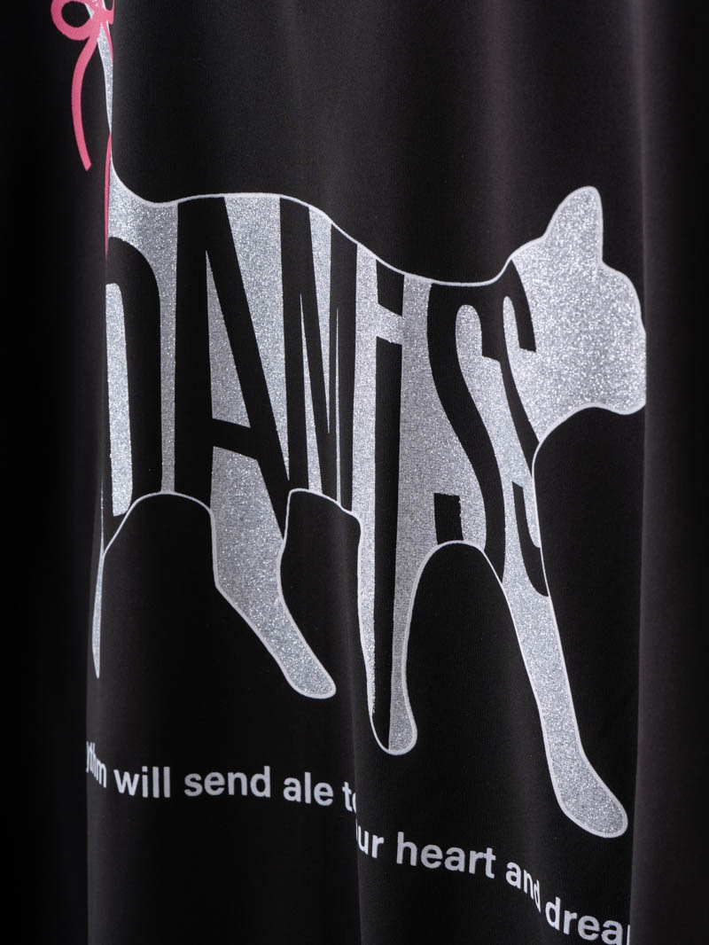 キャットテクスチャ Ｔシャツ ホワイト 1534-1619