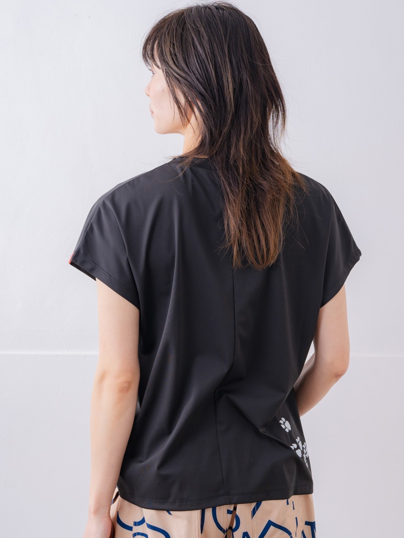 キャットテクスチャ Ｔシャツ ブラック 1534-1619