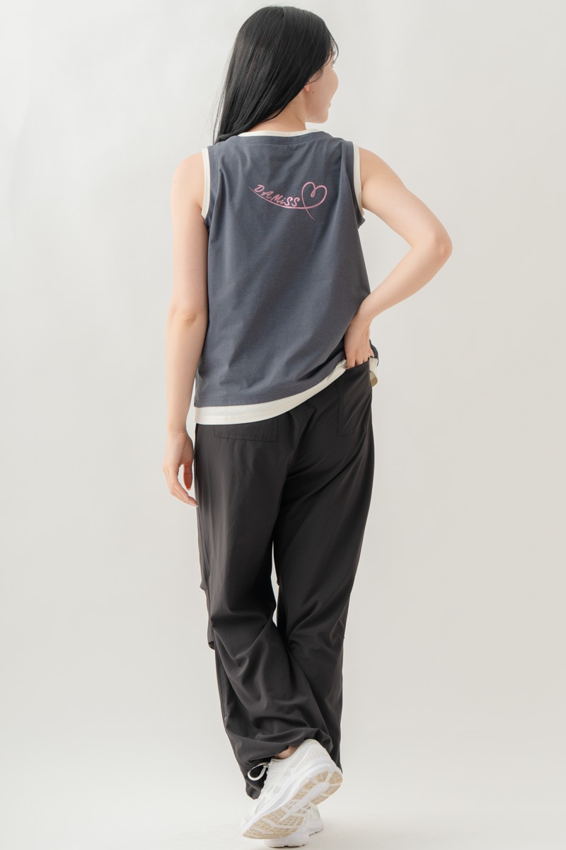【先行割10％OFF】　ULTRA AIRY ワイドパンツ ブラック 1632-1485【8/17まで】