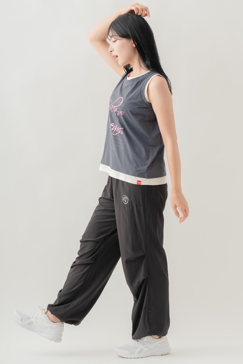 【先行割10％OFF】　ULTRA AIRY ワイドパンツ ブラック 1632-1485【8/17まで】
