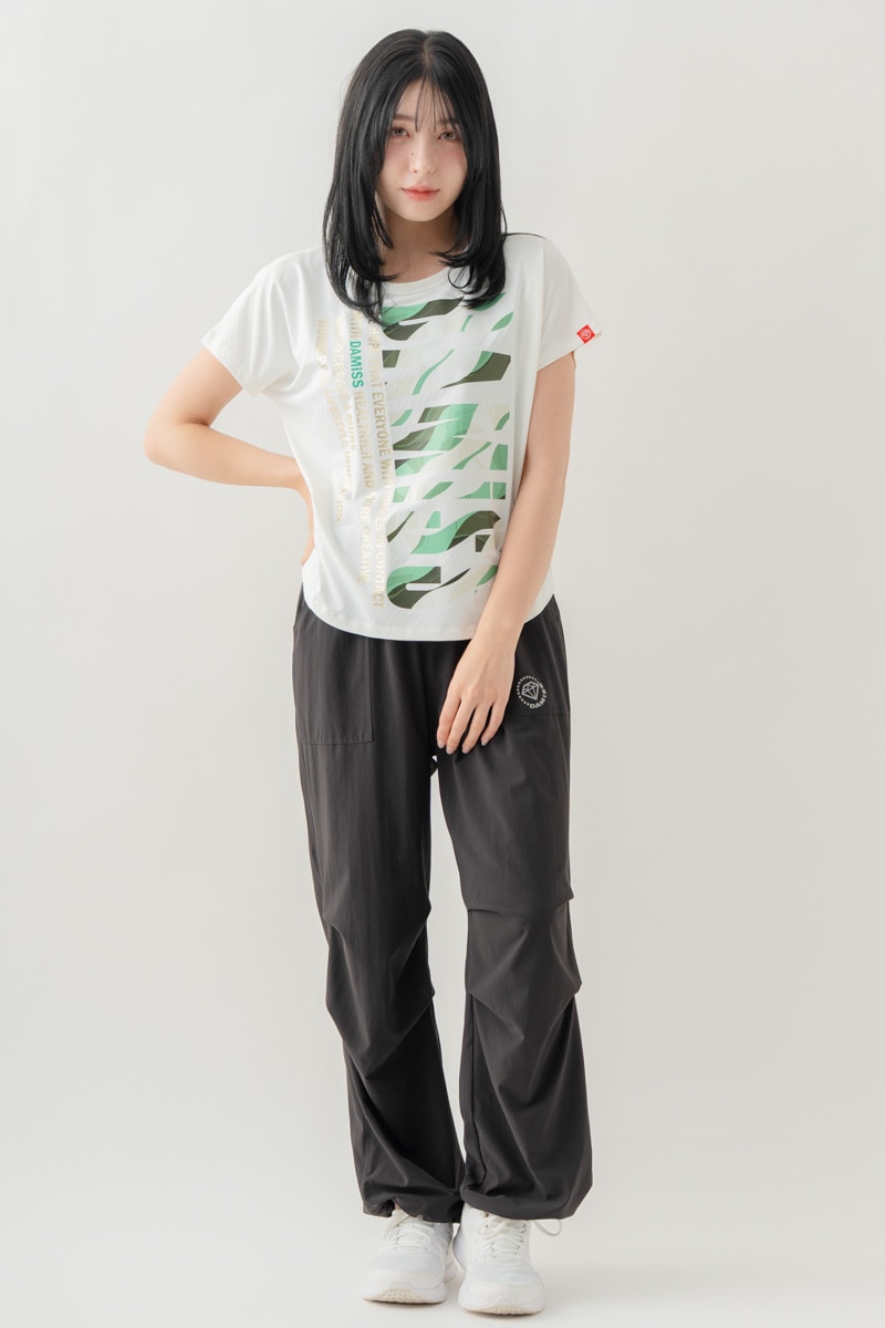 【先行割10％OFF】　ULTRA AIRY ワイドパンツ ブラック 1632-1485【8/17まで】