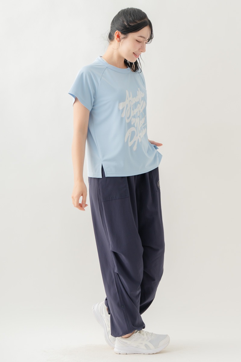 【先行割10％OFF】　ULTRA AIRY ワイドパンツ ネイビー 1632-1485【8/17まで】