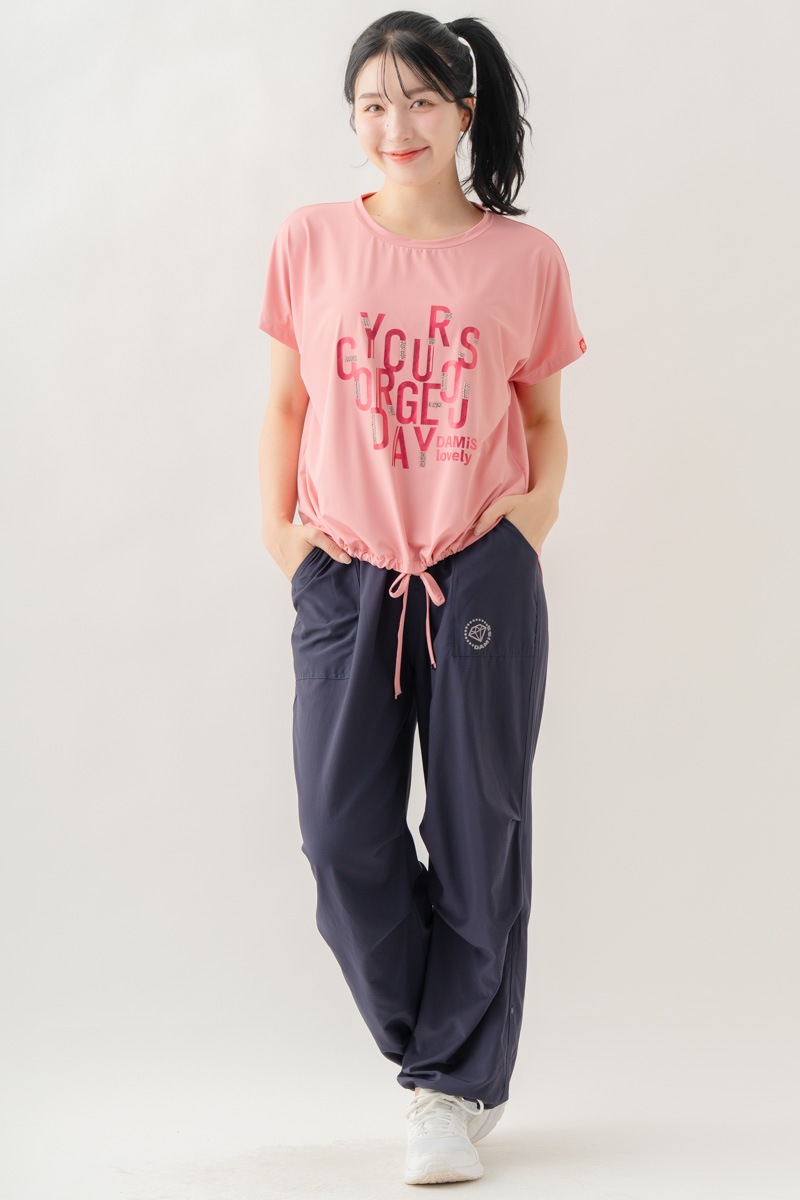 【先行割10％OFF】　ULTRA AIRY ワイドパンツ ネイビー 1632-1485【8/17まで】