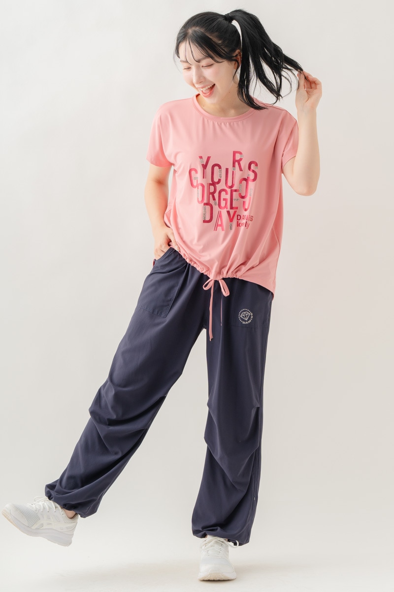 【先行割10％OFF】　ULTRA AIRY ワイドパンツ ネイビー 1632-1485【8/17まで】