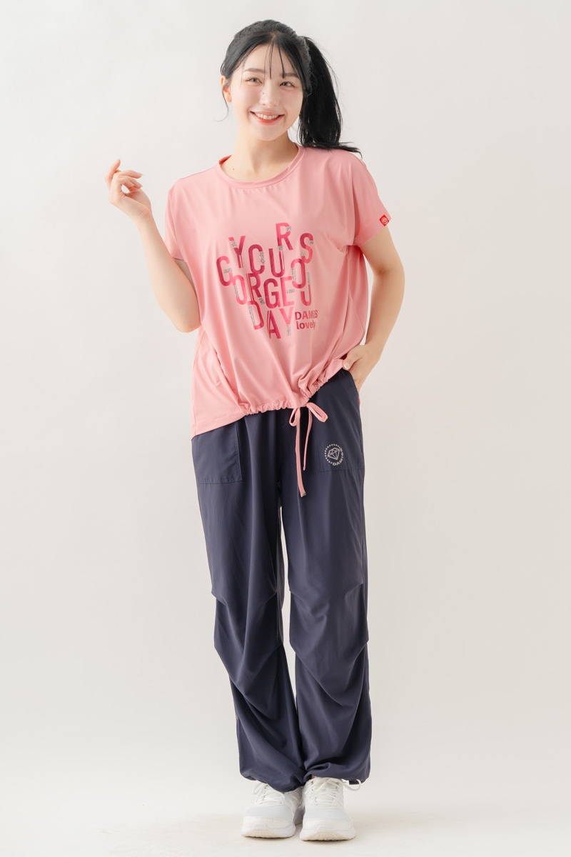 【先行割10％OFF】　ULTRA AIRY ワイドパンツ ネイビー 1632-1485【8/17まで】