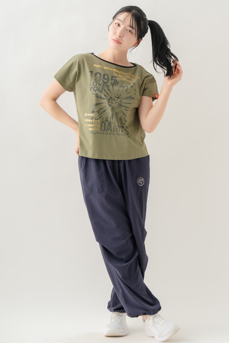 【先行割10％OFF】　ULTRA AIRY ワイドパンツ ネイビー 1632-1485【8/17まで】