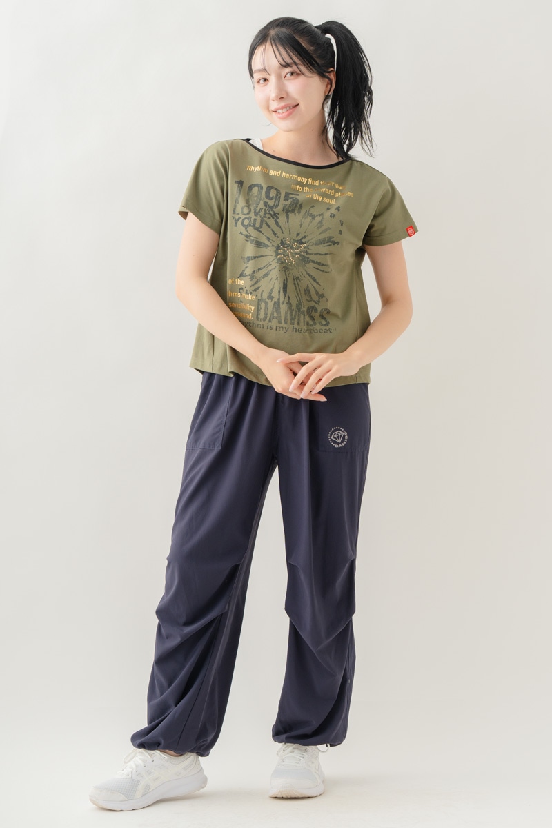 【先行割10％OFF】　ULTRA AIRY ワイドパンツ ネイビー 1632-1485【8/17まで】
